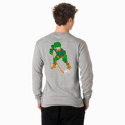 Hockey Tshirt Long Sleeve - St. Hat-Trick (Back Design) 