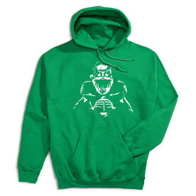 Football Hooded Sweatshirt - Santa Player