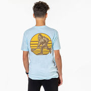 Guys Lacrosse Short Sleeve T-Shirt - BigFoot (Back Design)