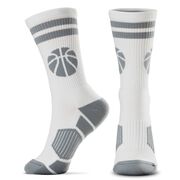 Basketball Woven Mid-Calf Sock Set - Baller