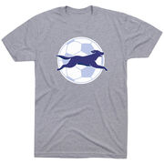 Soccer Short Sleeve T-Shirt - Kicks The Soccer Dog
