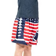 Football Beckett&trade; Shorts - Patriotic