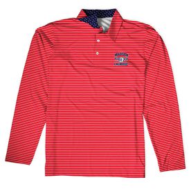 Custom Team Long Sleeve Polo - Guys Lacrosse