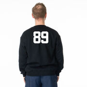 Guys Lacrosse Crewneck Sweatshirt - Lacrosse Dad Sticks