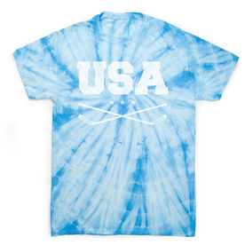 Hockey Short Sleeve T-Shirt - USA Hockey Tie Dye