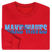 Swimming Crewneck Sweatshirt - Make Waves
