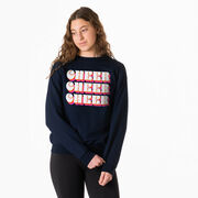 Cheerleading Crewneck Sweatshirt - Retro Cheer