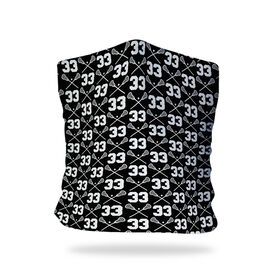 Guys Lacrosse Multifunctional Headwear - Personalized Team Number Repeat RokBAND
