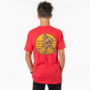 Guys Lacrosse Short Sleeve T-Shirt - BigFoot (Back Design)