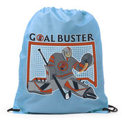 Hockey Drawstring Backpack - Goal Buster