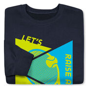 Tennis Crewneck Sweatshirt - Let's Raise A Racket