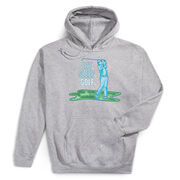 Golf Hooded Sweatshirt - Eat. Sleep. Golf