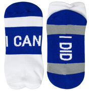 Socrates&reg; Woven Performance Socks I Can (Royal)