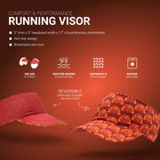 Running Comfort Performance Visor - Run Now Gobble Later