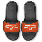 Personalized Repwell&reg; Slide Sandals - Your Text