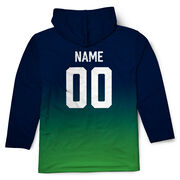 Lacrosse Lightweight Long Sleeve ShieldDri Hoodie - Norwalk - Gradient