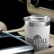 Softball 20oz. Double Insulated Tumbler - Softball Mom Fuel