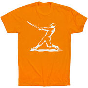 Baseball Tshirt Short Sleeve Baseball Player