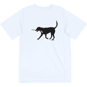 Hockey Short Sleeve Performance Tee - Howe the Hockey Dog