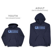 Soccer Hooded Sweatshirt - 100% Of The Shots