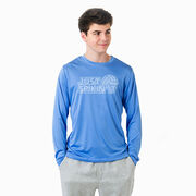 Volleyball Long Sleeve Performance Tee - Just Spikin' It