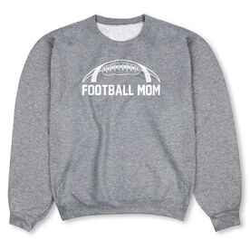 Football Crewneck Sweatshirt - Football Mom