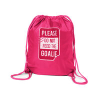 Drawstring Backpack - Don't Feed The Goalie