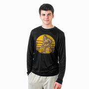 Guys Lacrosse Long Sleeve Performance Tee - BigFoot