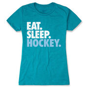 Hockey Women's Everyday Tee - Eat. Sleep. Hockey.