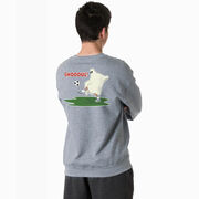 Soccer Crewneck Sweatshirt - Soccer Ghoul (Back Design)