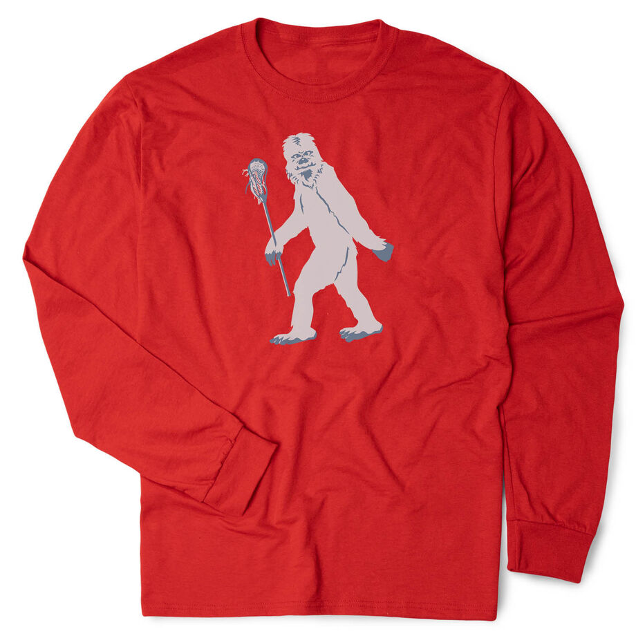 Guys Lacrosse Tshirt Long Sleeve - Yeti