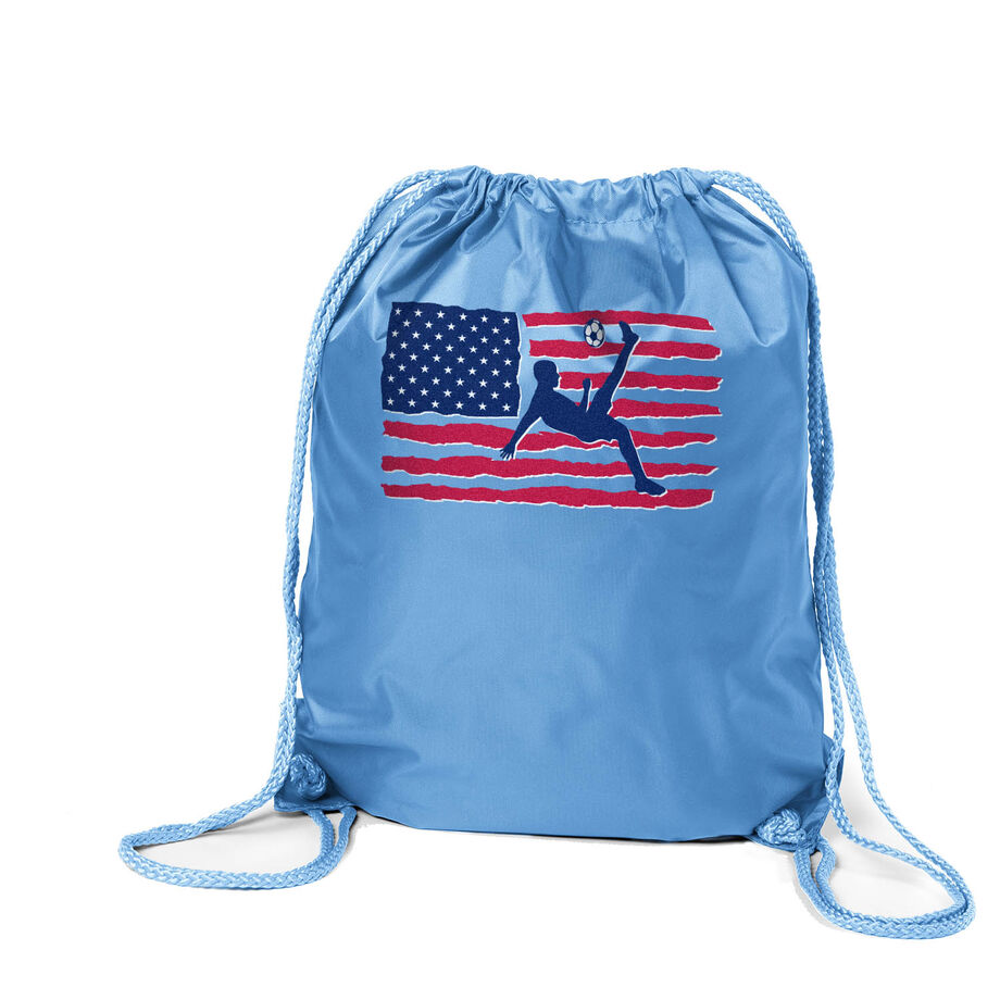 Soccer Drawstring Backpack - Guys Soccer Land That We Love
