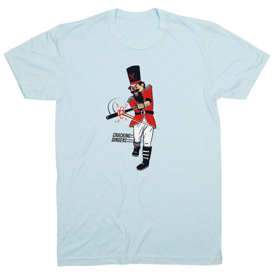 Baseball T-Shirt Short Sleeve - Cracking Dingers