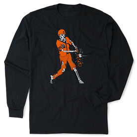 Baseball T-Shirt Long Sleeve - Home Run Zombie