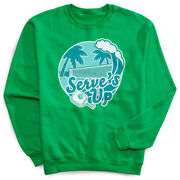 Pickleball Crewneck Sweatshirt - Serve's Up