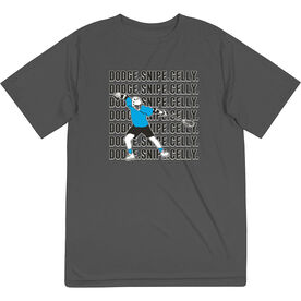 Guys Lacrosse Short Sleeve Performance Tee - Dodge Snipe Celly