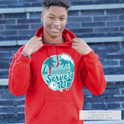Pickleball Hooded Sweatshirt - Serve's Up