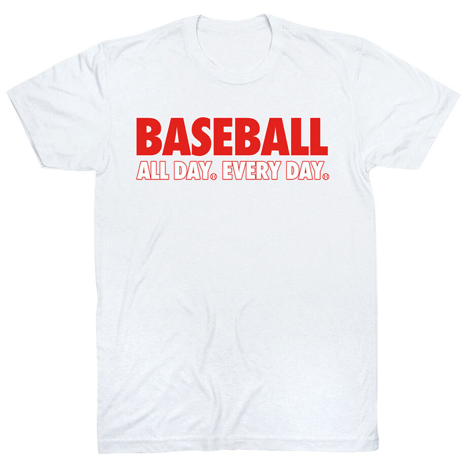 Baseball Short Sleeve T-Shirt - Baseball All Day Everyday