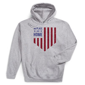 Baseball Hooded Sweatshirt - No Place Like Home