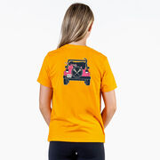 Girls Lacrosse Short Sleeve T-Shirt - Lax Cruiser (Back Design)