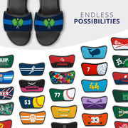 Pickleball Repwell&reg; Sandal Straps - Crossed Paddles
