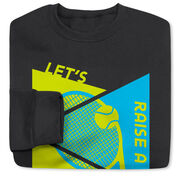 Tennis Crewneck Sweatshirt - Let's Raise A Racket