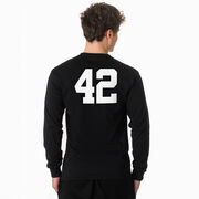 Basketball Tshirt Long Sleeve - Eat. Sleep. Basketball