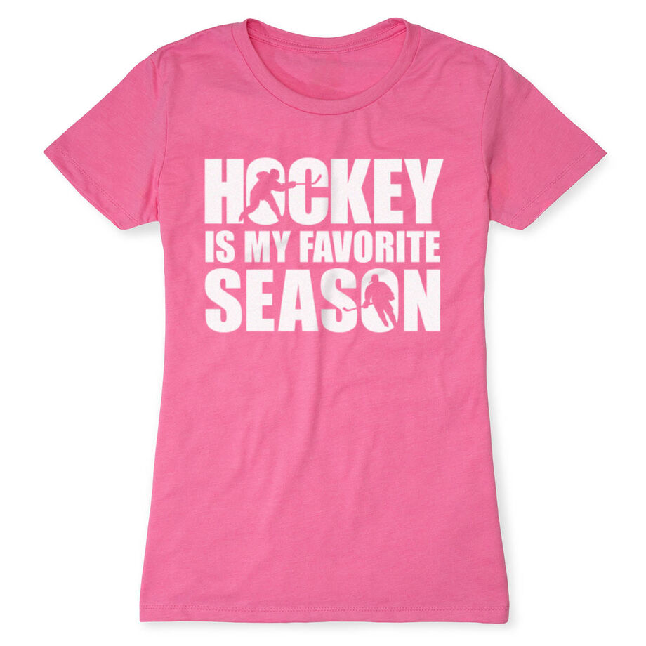 Hockey Women's Everyday Tee - Hockey Is My Favorite Season