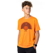 Basketball Short Sleeve T-Shirt - Turkey Player