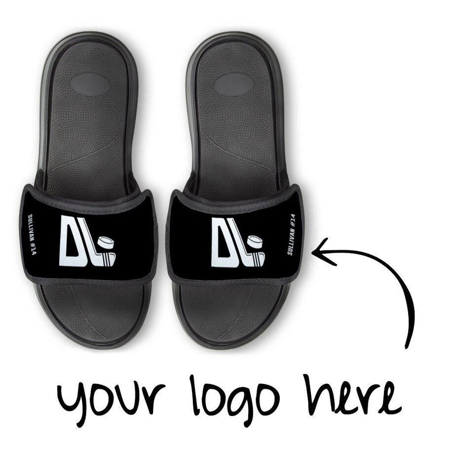 Personalized Repwell&reg; Slide Sandals - Your Logo