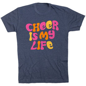 Cheerleading Short Sleeve T-Shirt - Cheer Is My Life