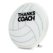 Volleyball Wall Plaque - Thanks Coach