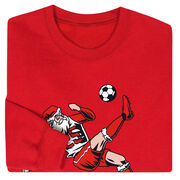 Soccer Crewneck Sweatshirt - Soccer Santa