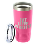 Wrestling 20 oz. Double Insulated Tumbler - Eat Sleep Wrestle